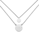 Double Coin Necklace