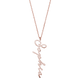 Name Necklace Vertical