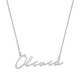 Name Necklace Italics